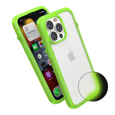 Case Catalyst Influence Protection for APPLE iPhone 13 PRO MAX 6.7 - Neon Glow In The Dark - CATDRPH13GITDL 